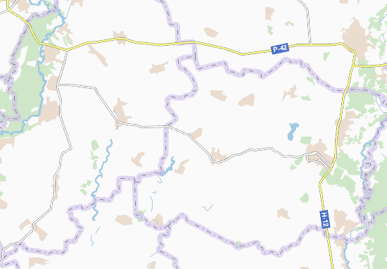 Kaart Plattegrond Nelyubivka