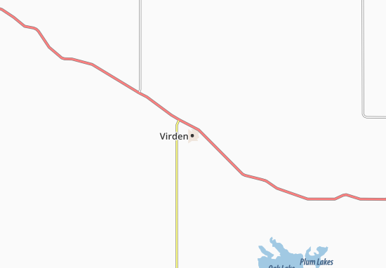 Mapa Virden