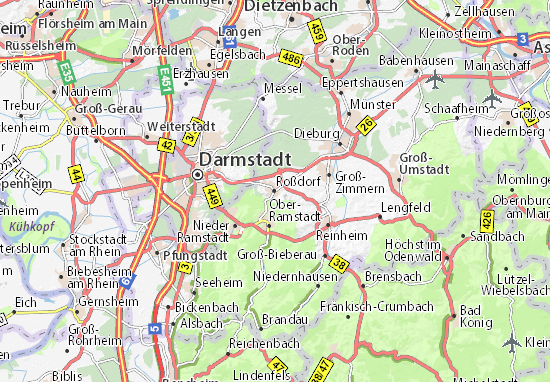 Mapas-Planos Roßdorf