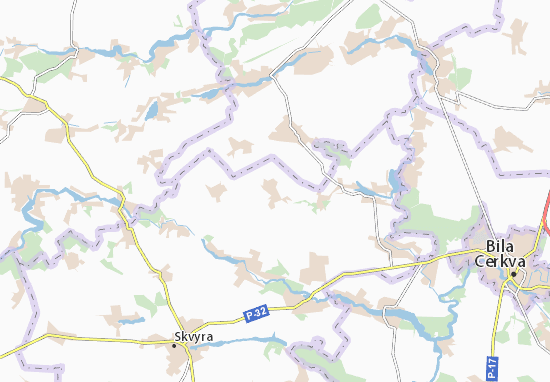 Karte Stadtplan Krasnolisy