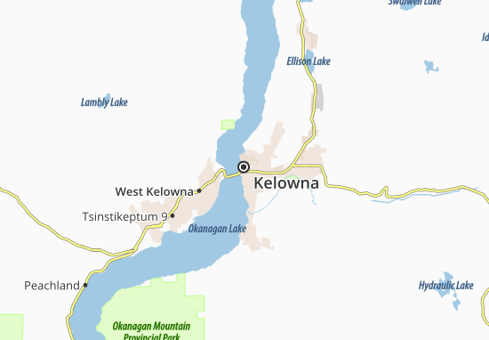 Kelowna Map