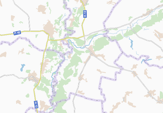 Karte Stadtplan Mykilka