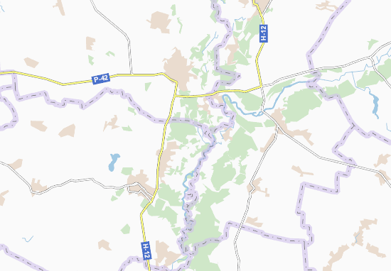 Mapa Kardashivka