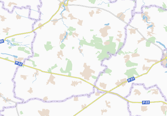 Mapa Mala Volytsya