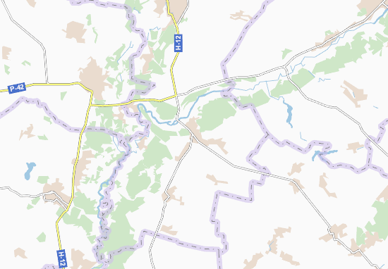 Mapa Velyka Rublivka