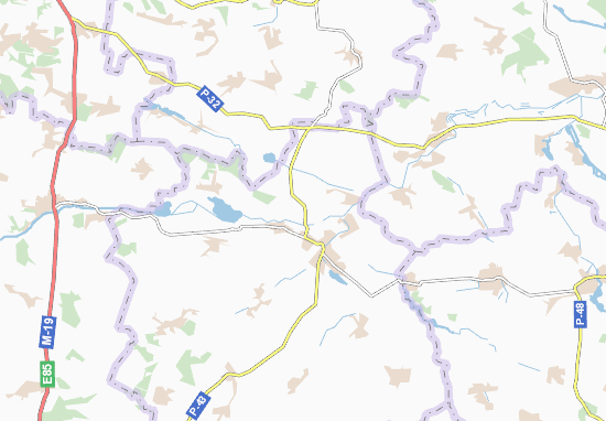 Karte Stadtplan Krasnoluka