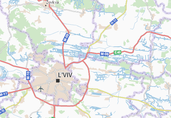 Karte Stadtplan Hamaliivka