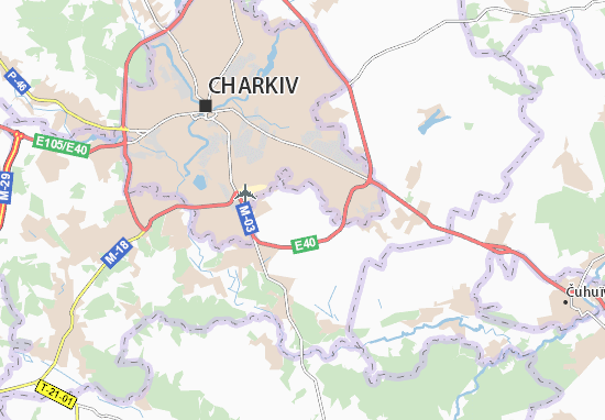 Ponomarenky Map