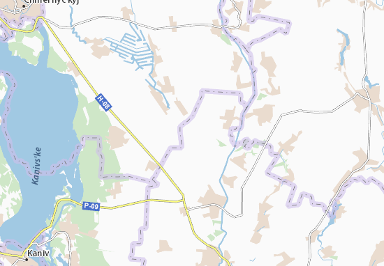 Kaart Plattegrond Brovarky