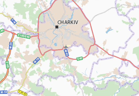 Karte Stadtplan Movchany
