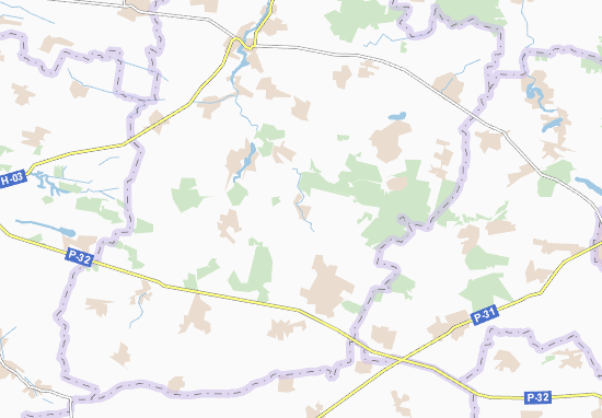Kaart Plattegrond Haliivka