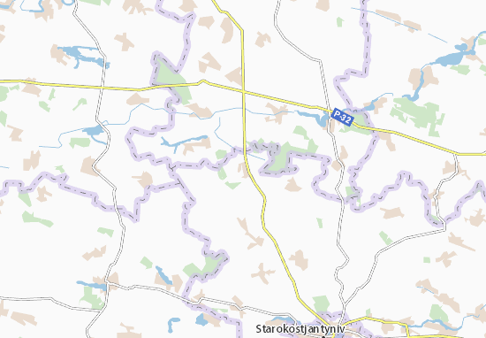 Karte Stadtplan Pen&#x27;ky