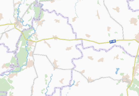 Kaart Plattegrond Zhorzhivka