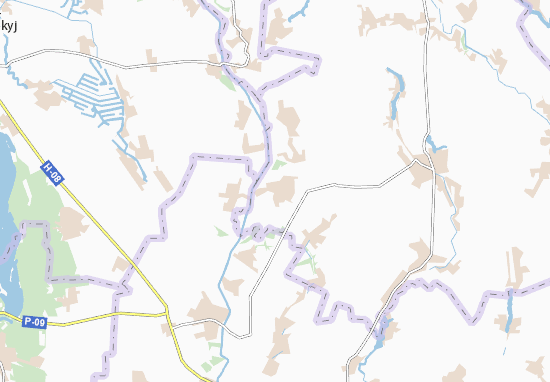 Karte Stadtplan Bezpal&#x27;che