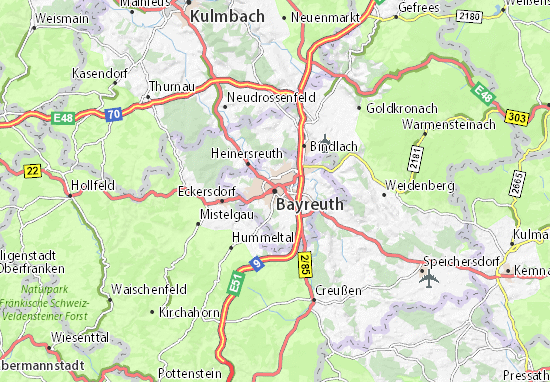 Bayreuth Map