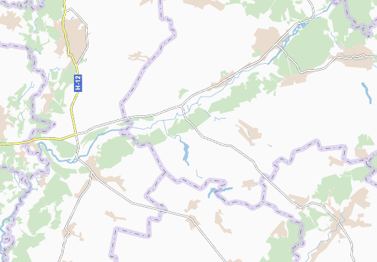 Karte Stadtplan Ryabokoneve