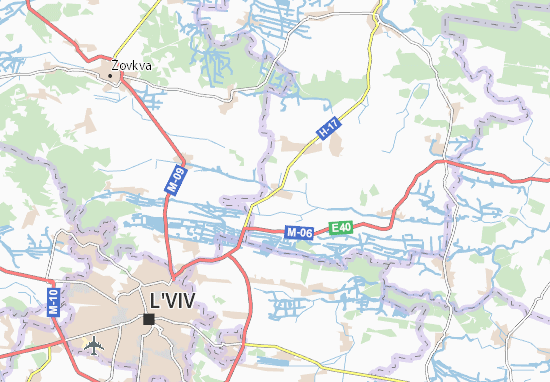 Karte Stadtplan Remeniv