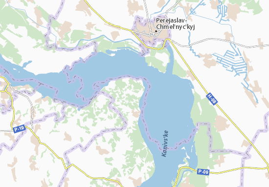 Lukovytsya Map