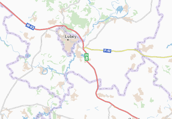 Voinykha Map