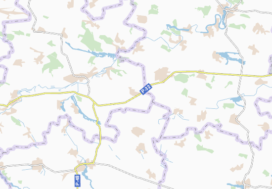 Karte Stadtplan Kvitneve