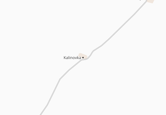 Kaart Plattegrond Kalinovka