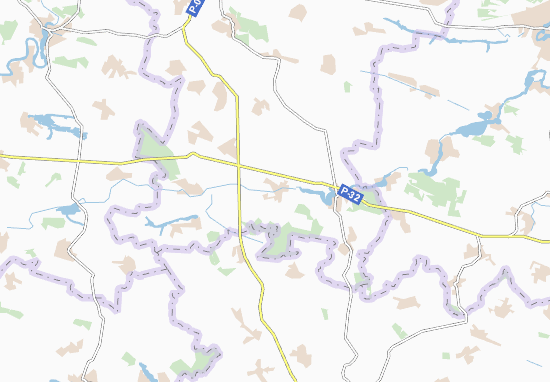 Kos&#x27;kiv Map