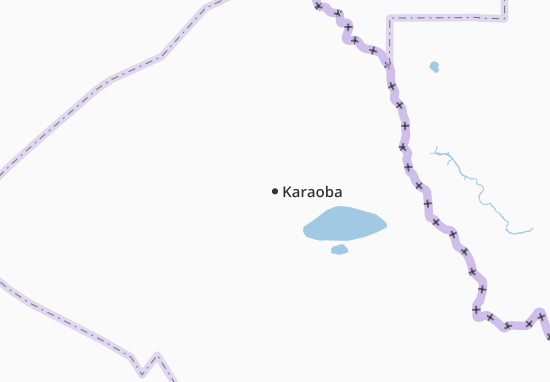 Carte-Plan Karaoba