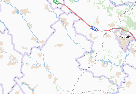 Kaart Plattegrond Khoruzhivka