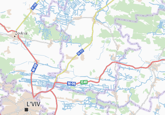 Velyke Kolodno Map
