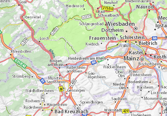 Oestrich-Winkel Map