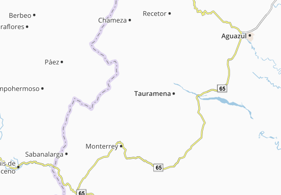 El Aguamaca Map