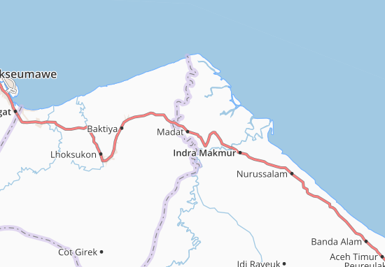 Karte Stadtplan Madat