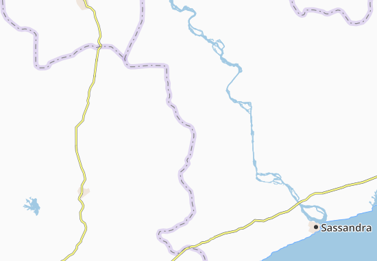 Karte Stadtplan Dakpakouya