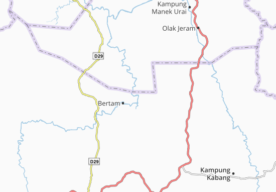 Kampung Lintang Map