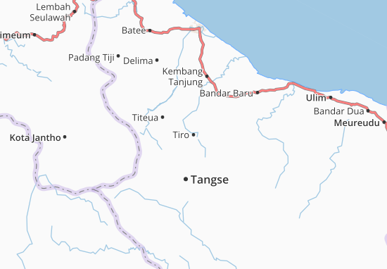 Karte Stadtplan Tiro