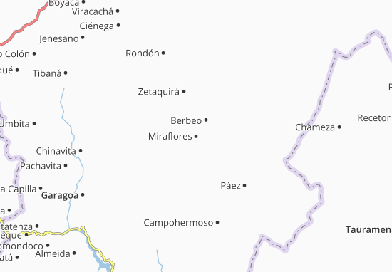 Karte Stadtplan Miraflores