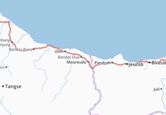 Meureudu Map