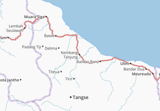 Kembang Tanjung Map