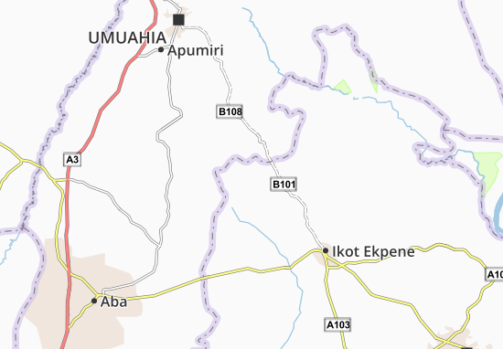 Mapa Abama