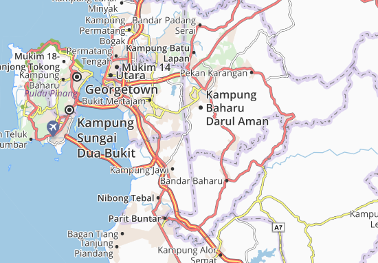 Karte Stadtplan Junjong