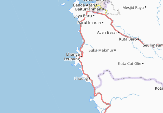 Lhonga Leupung Map