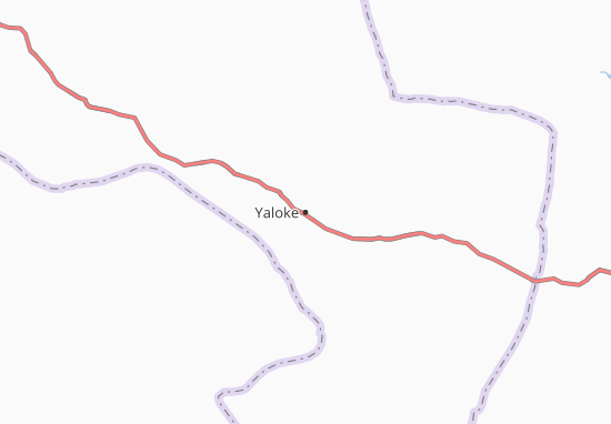 Kaart Plattegrond Yaloke