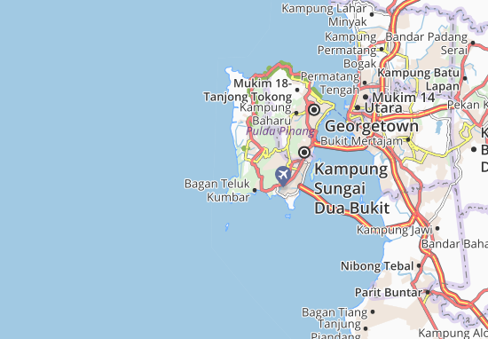 Karte Stadtplan Kampung Perlis