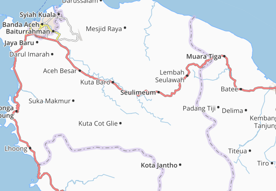 Indrapuri Map