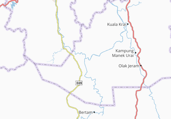 Mapa Dabong