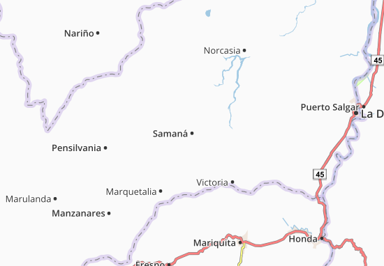 Samaná Map