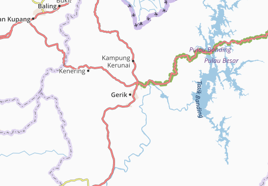 Gerik Map