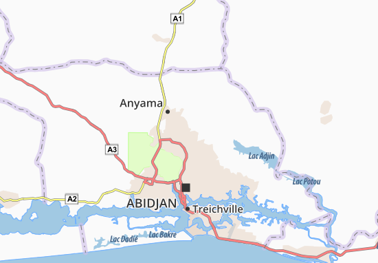 Akeikoua Map