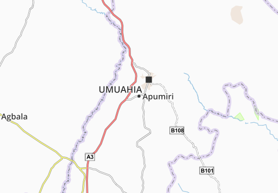 Kaart Plattegrond Apumiri
