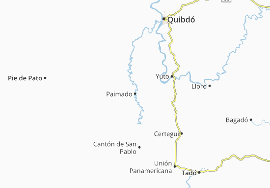 Karte Stadtplan Paimado